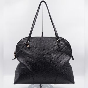 CD23 💖 GUCCI Guccissima Signature Bree Shoulder Bag